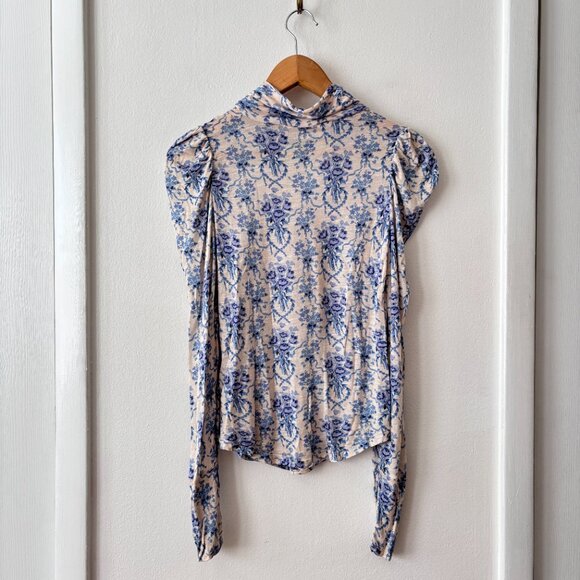 LoveShackFancy Vienna Turtleneck Top - Picture 6 of 7